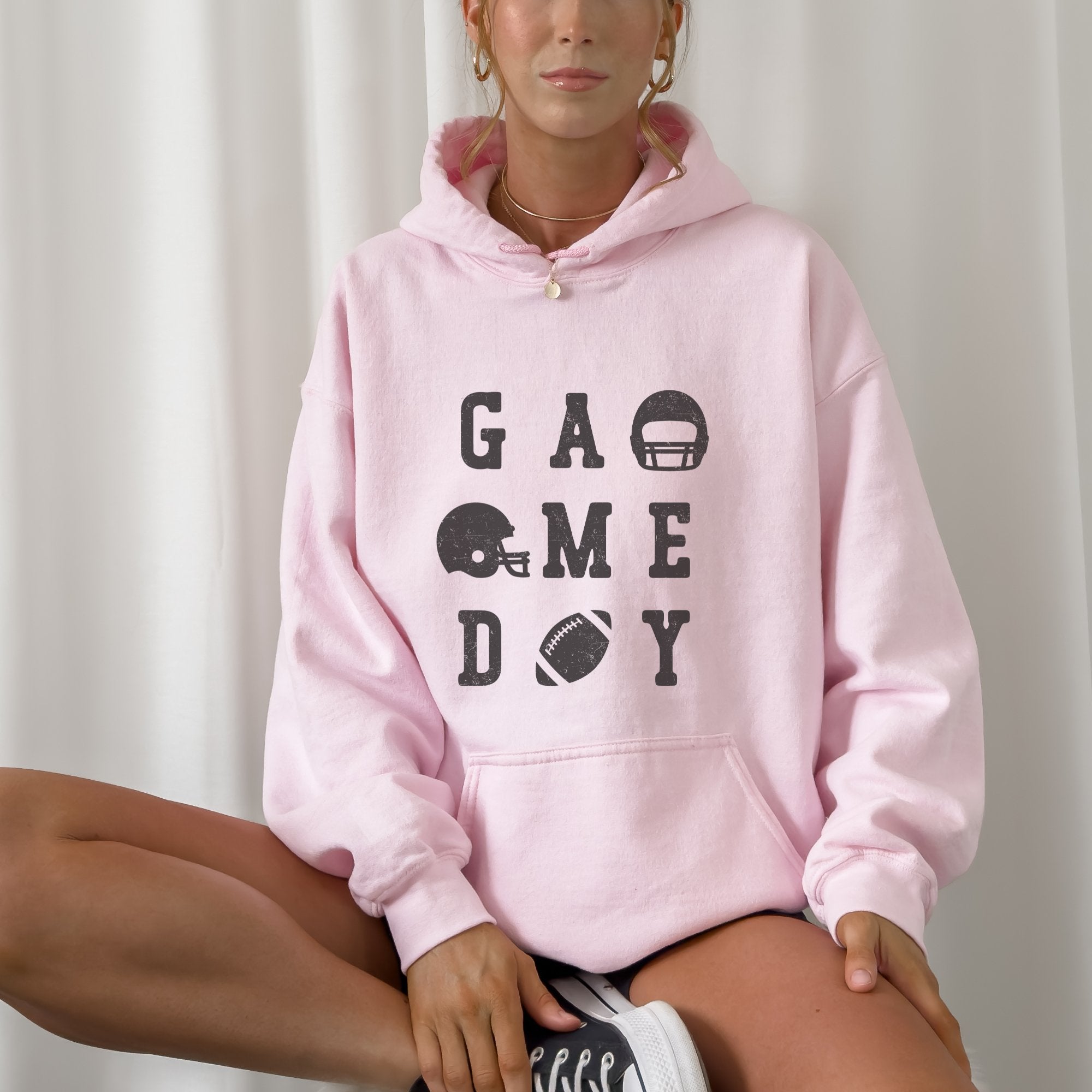 Game Day Football Graphic Hoodie - Trendznmore