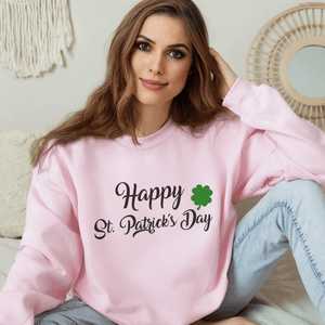 Happy St. Patrick's Day Crewneck Sweatshirt - Trendznmore