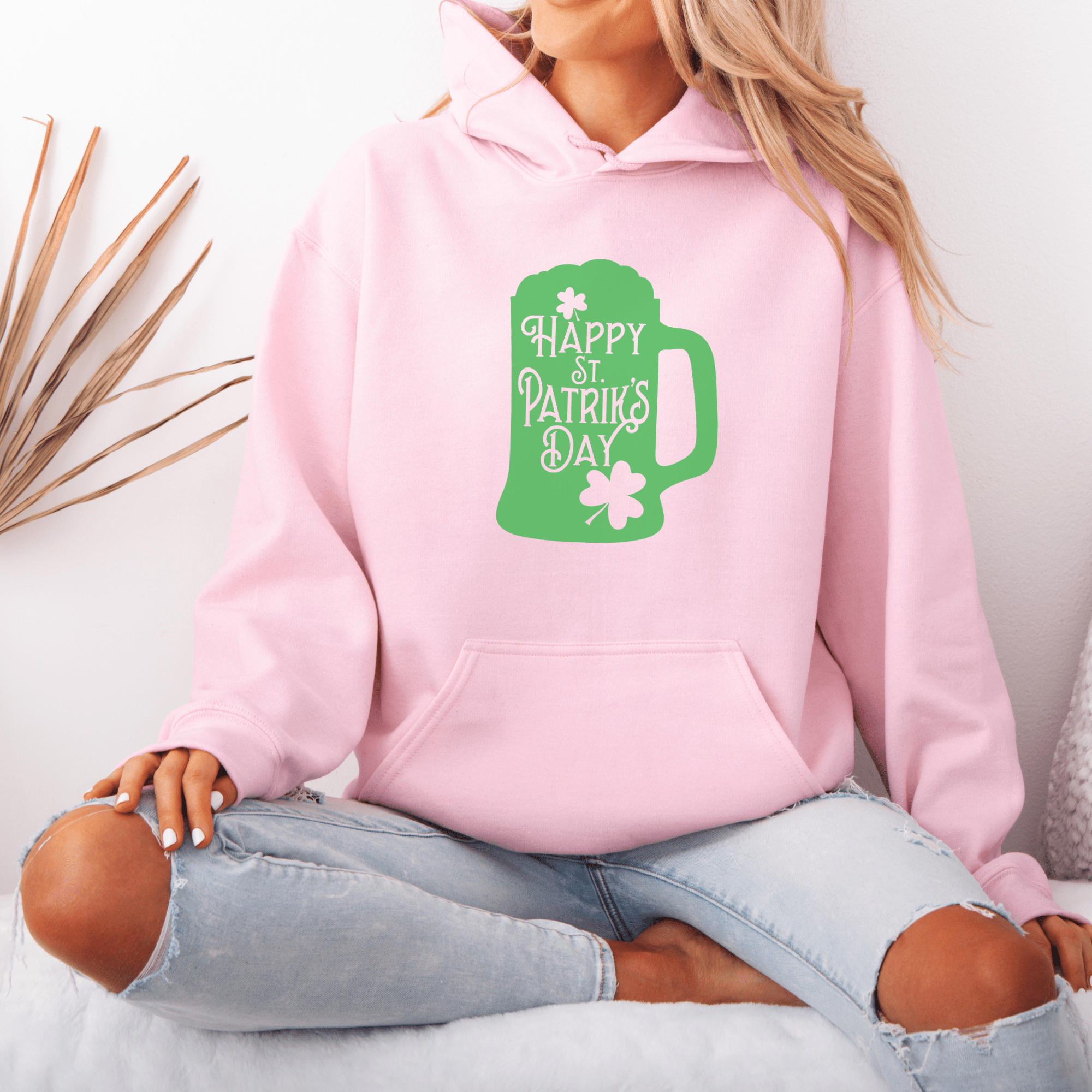 Happy St. Patrik's Day Mug Hoodie - Trendznmore