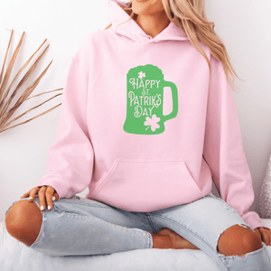 Happy St. Patrik's Day Mug Hoodie - Trendznmore