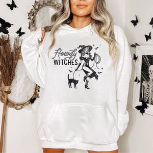 Howdy Witch Western Halloween Women's Hoodie - Trendznmore