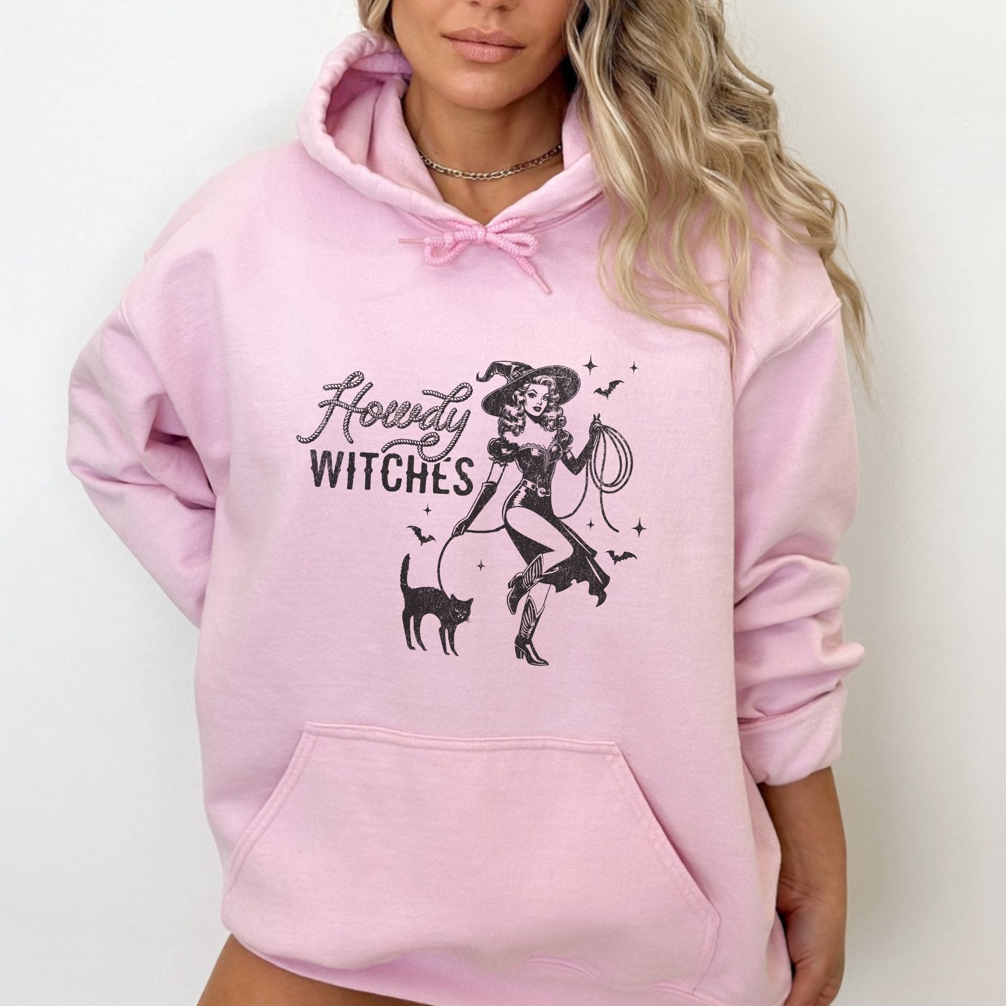 Howdy Witch Western Halloween Women's Hoodie - Trendznmore