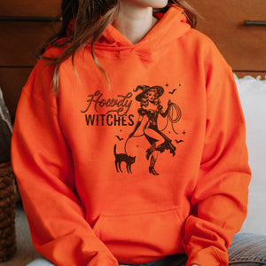 Howdy Witch Western Halloween Women's Hoodie - Trendznmore