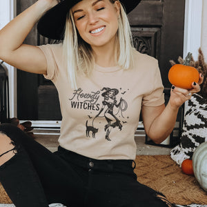 Howdy Witch Western Halloween Women's T-Shirt - Trendznmore