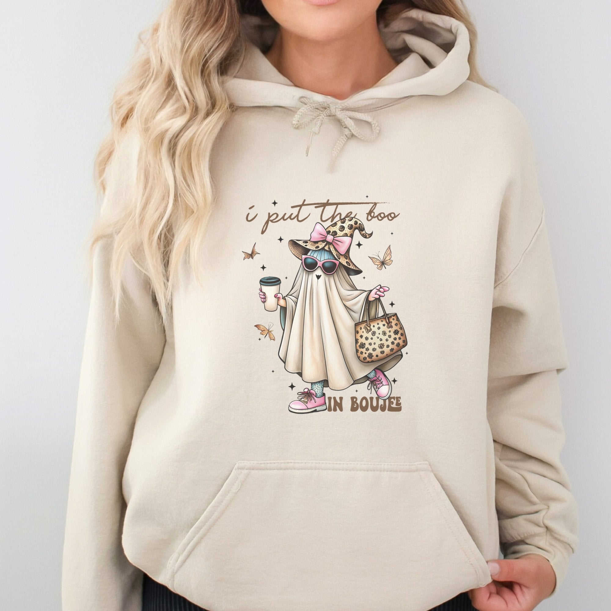 I Put the Boo in Boujee Halloween Women's Hoodie - Trendznmore