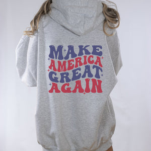MAGA Double Sided Hoodie - Trendznmore
