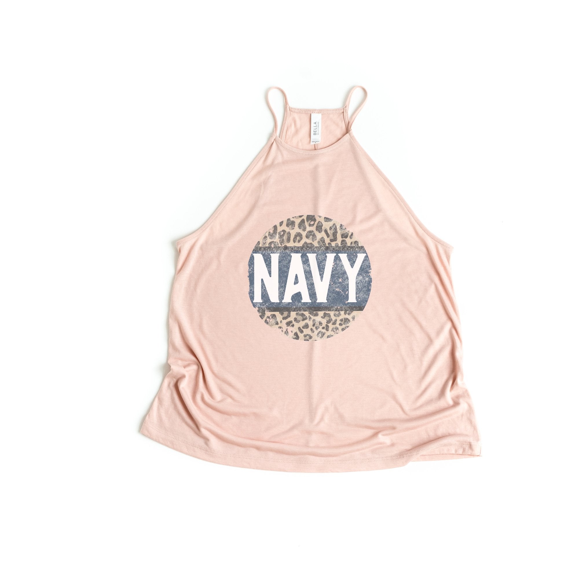 Navy Cheetah Tank Top - Trendznmore