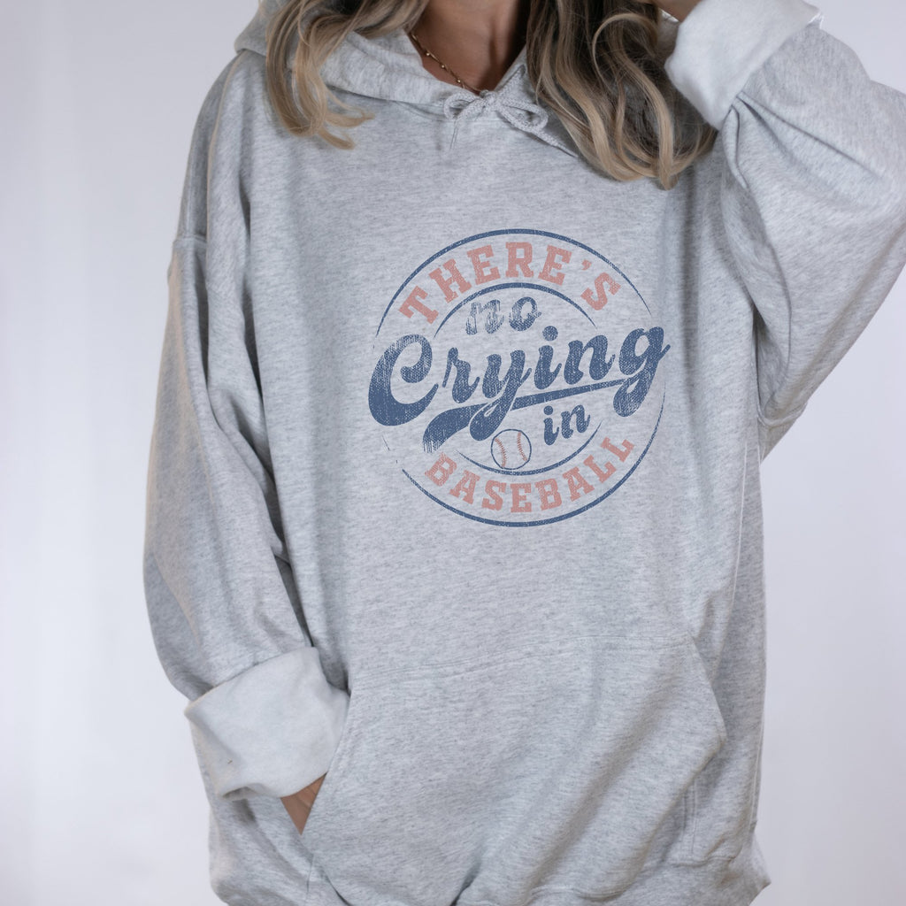 No Crying in Baseball Hoodie - Trendznmore