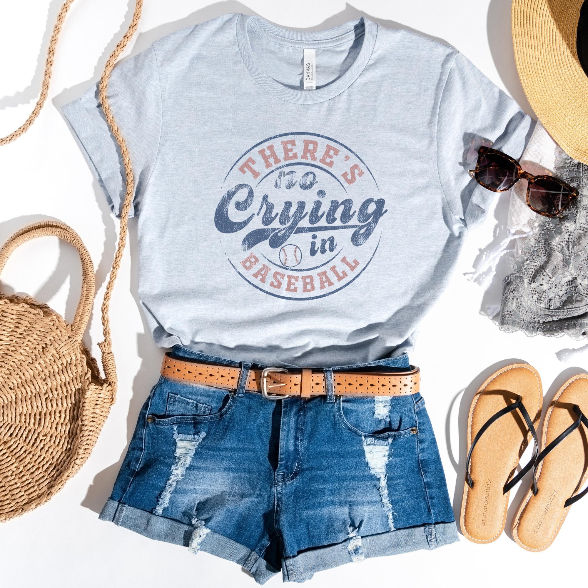 No Crying in Baseball T-Shirt - Trendznmore