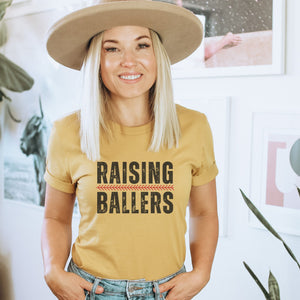 Raising Ballers Baseball T-Shirt - Trendznmore