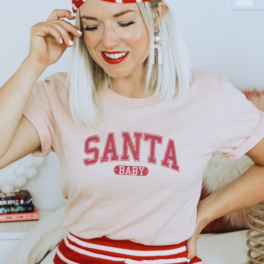 Santa Baby Christmas Women's T-shirt - Trendznmore