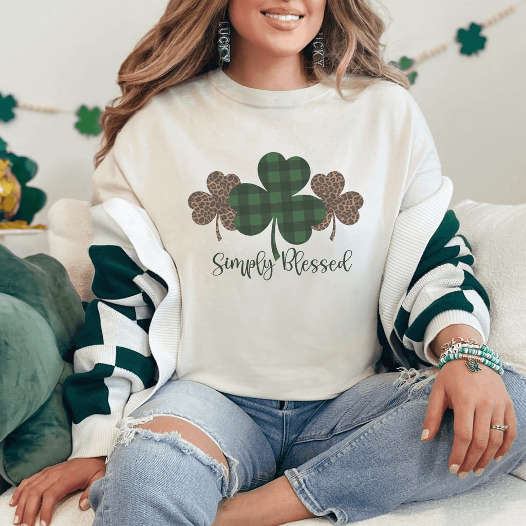 Simply Blessed St. Patrick's Day T-Shirt - Trendznmore