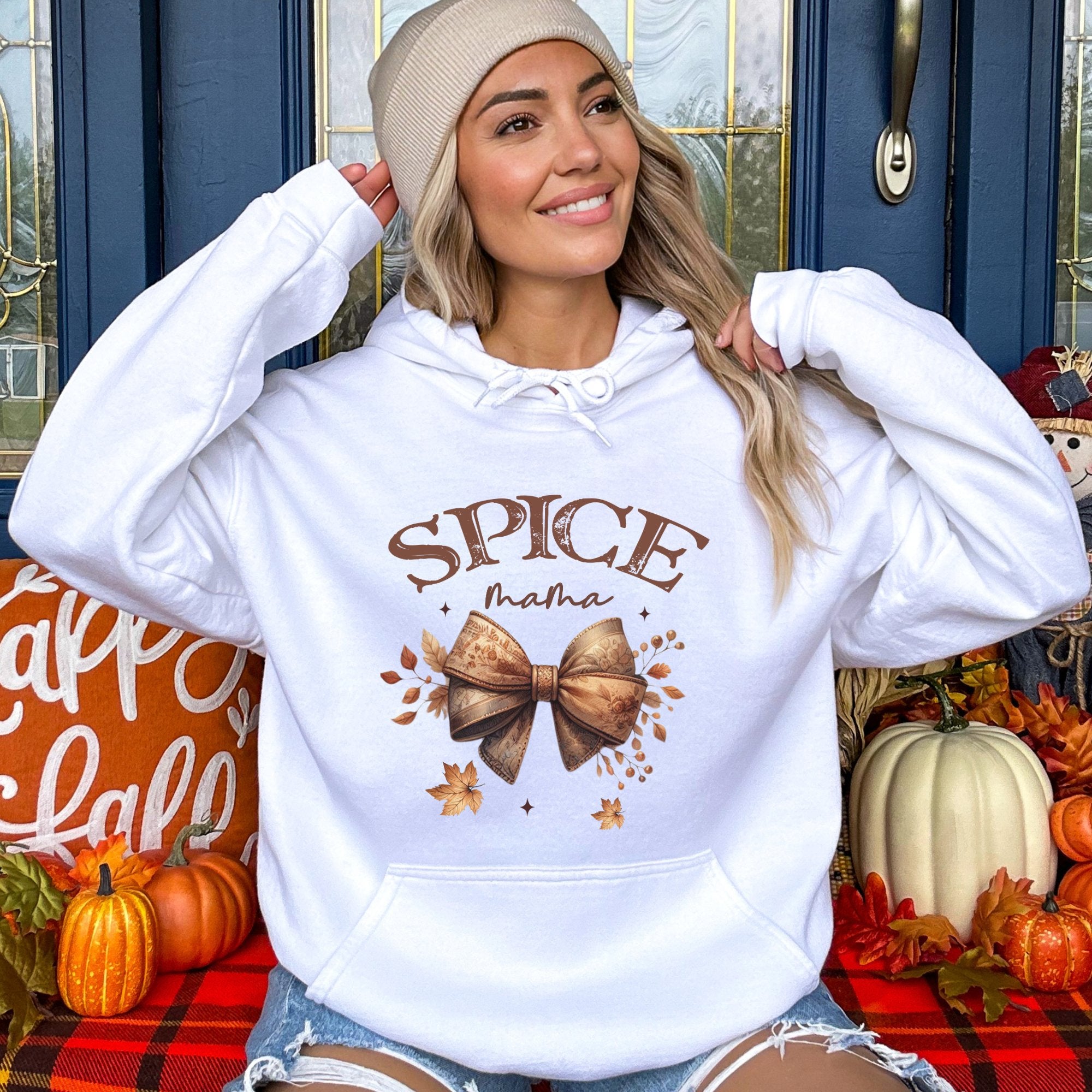 Spice Mama Fall Graphic Hoodie - Trendznmore