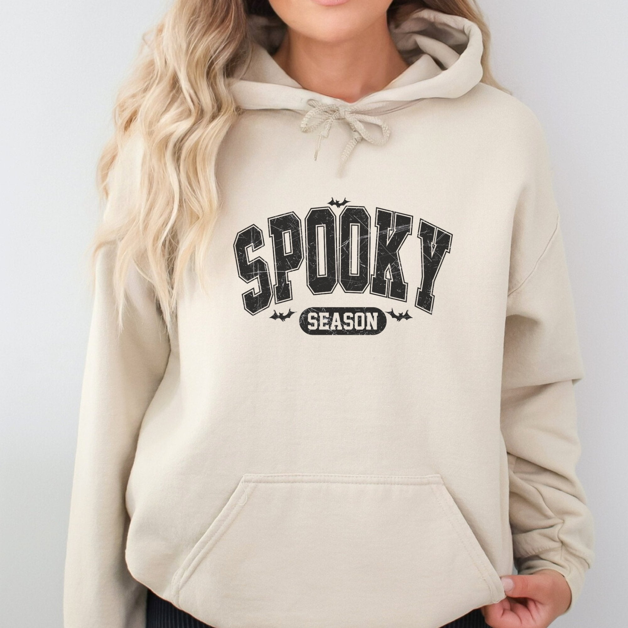 Spooky Season (Black) Halloween Women's Hoodie - Trendznmore