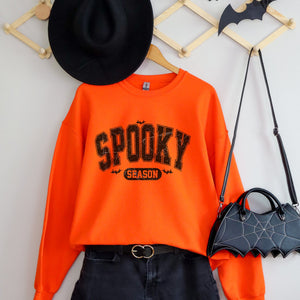 Spooky Season (Black) Halloween Women's Sweatshirt - Trendznmore