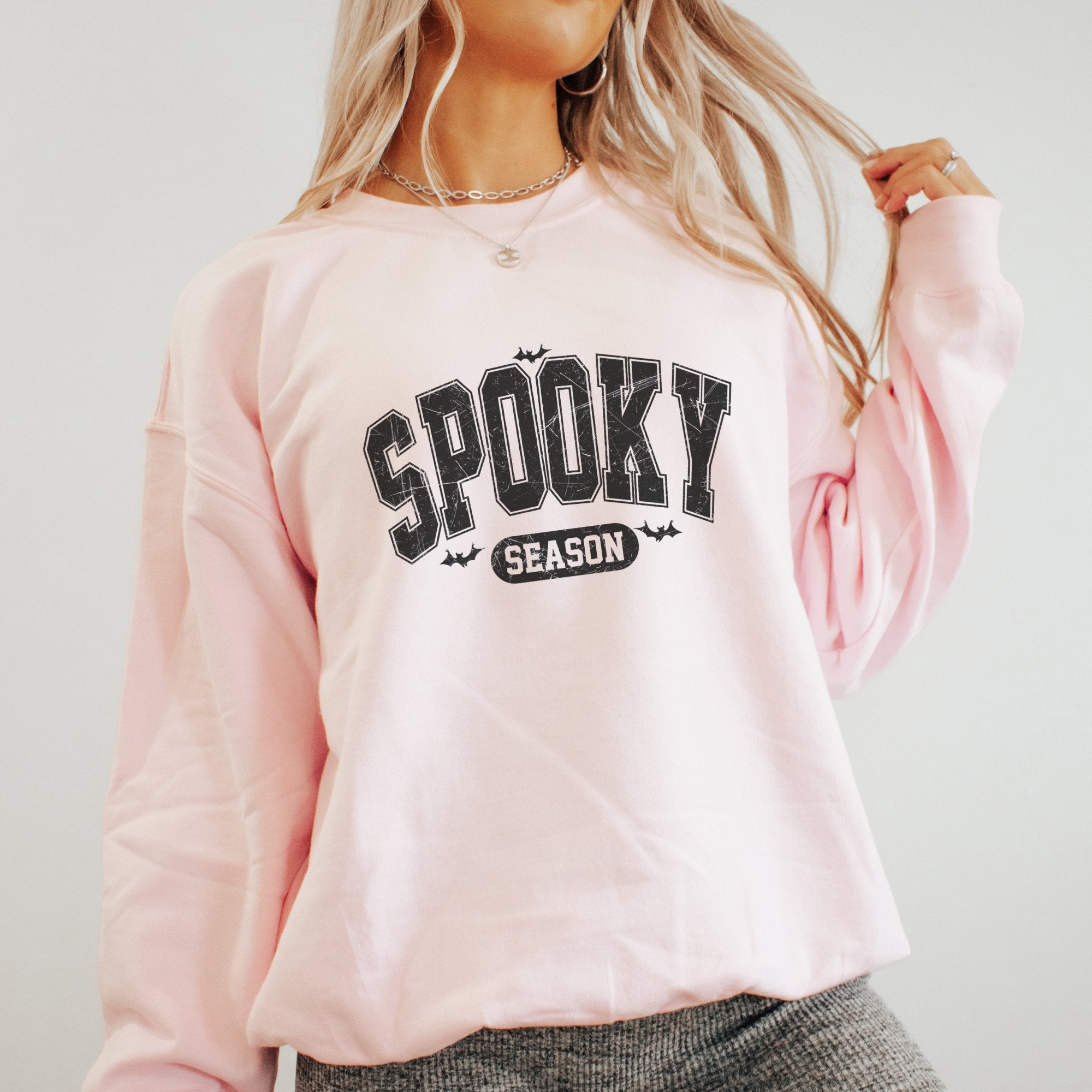 Spooky Season (Black) Halloween Women's Sweatshirt - Trendznmore