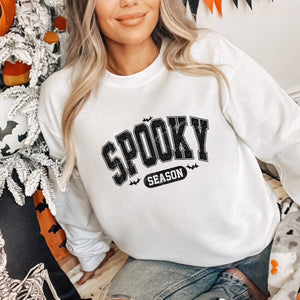 Spooky Season (Black) Halloween Women's Sweatshirt - Trendznmore