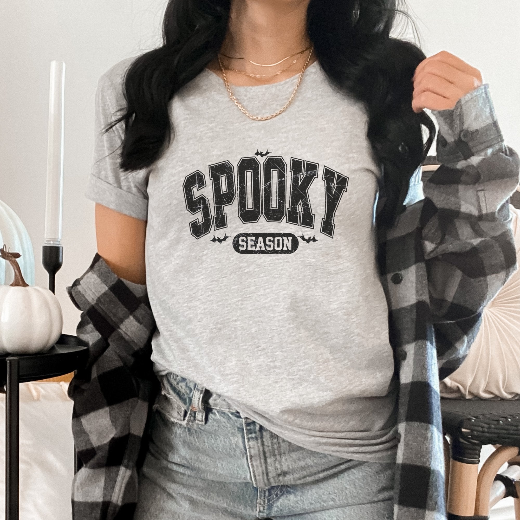 Spooky Season (Black) Halloween Women's T-Shirt - Trendznmore