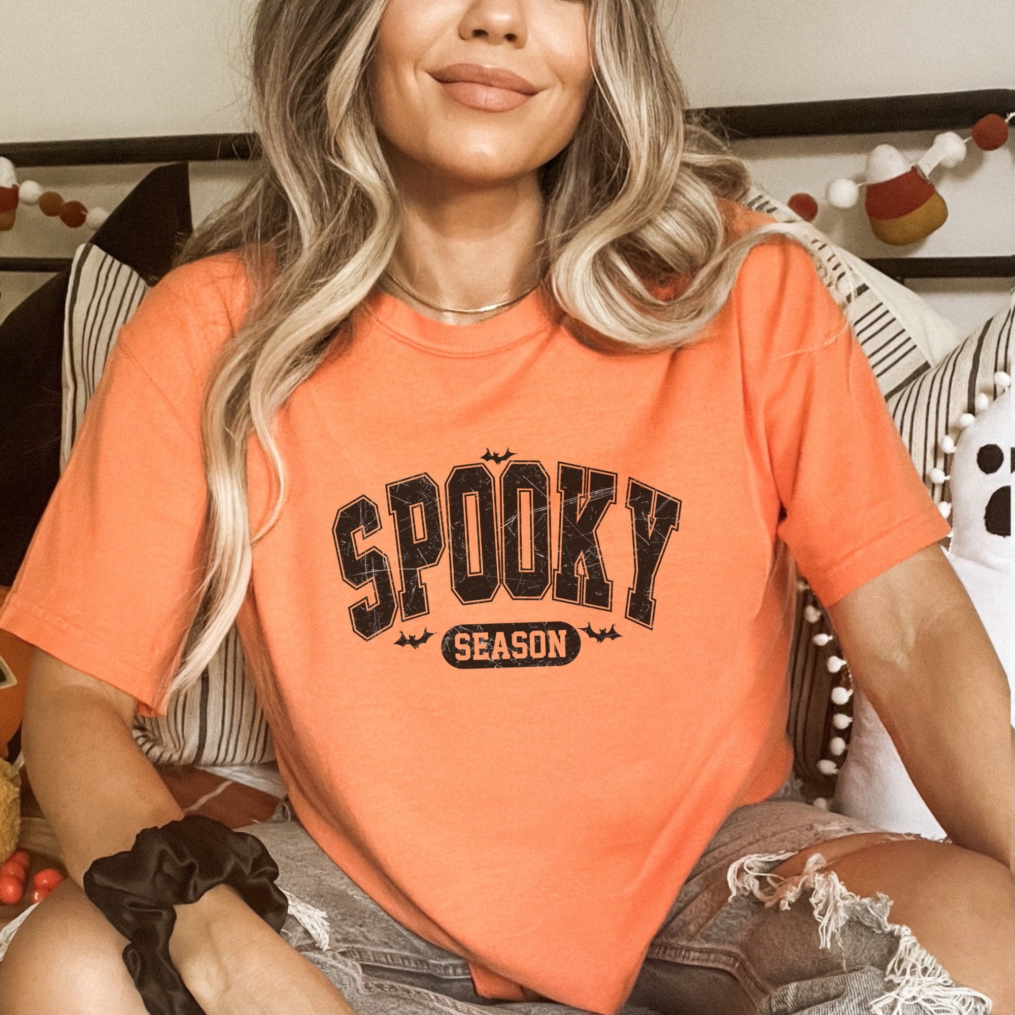 Spooky Season (Black) Halloween Women's T-Shirt - Trendznmore