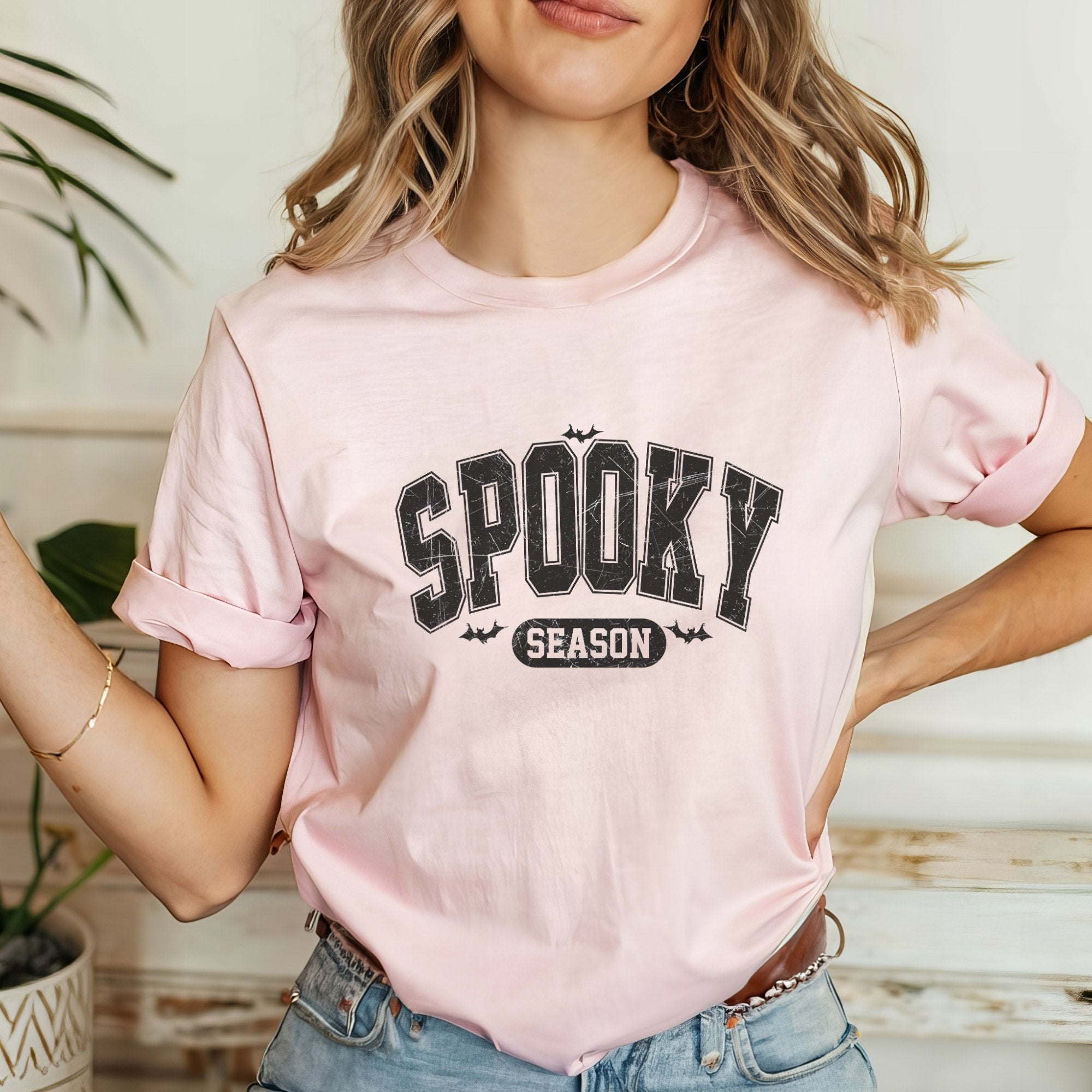 Spooky Season (Black) Halloween Women's T-Shirt - Trendznmore