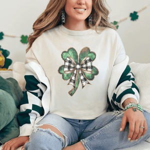 St. Patrick's Day Four Leaf Clover T-Shirt - Trendznmore