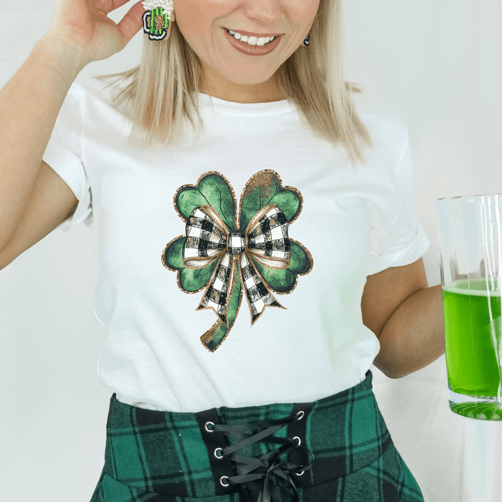 St. Patrick's Day Four Leaf Clover T-Shirt - Trendznmore