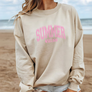 Summer Vibes Graphic Sweatshirt - Trendznmore