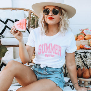 Summer Vibes Graphic Tee - Trendznmore