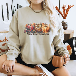 Tis the Season Fall Graphic Crewneck Sweatshirt - Trendznmore