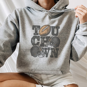 Touchdown Football Graphic Hoodie - Trendznmore