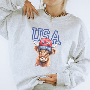 Trump USA Western Sweatshirt - Trendznmore