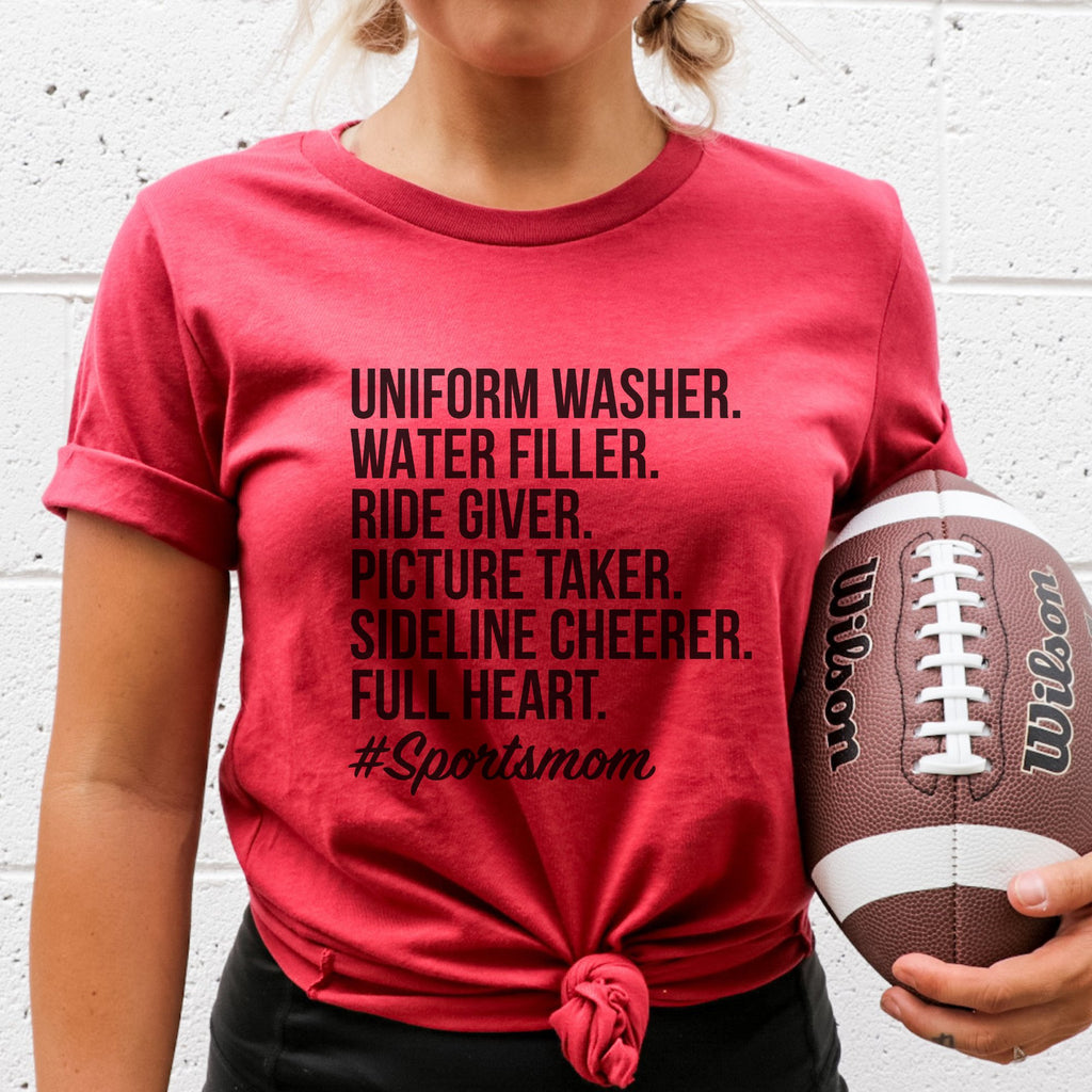 Uniform Washer Sports Mom T - Shirt - Trendznmore