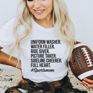 Uniform Washer Sports Mom T - Shirt - Trendznmore