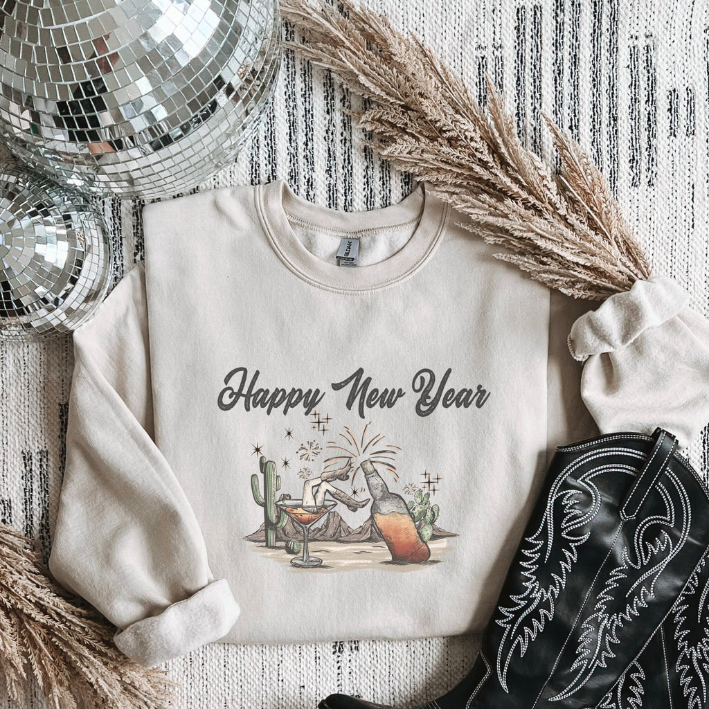 Western New Years Women's Sweatshirt - Trendznmore