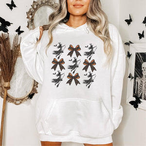 Witch Coquette Halloween Graphic Hoodie - Trendznmore