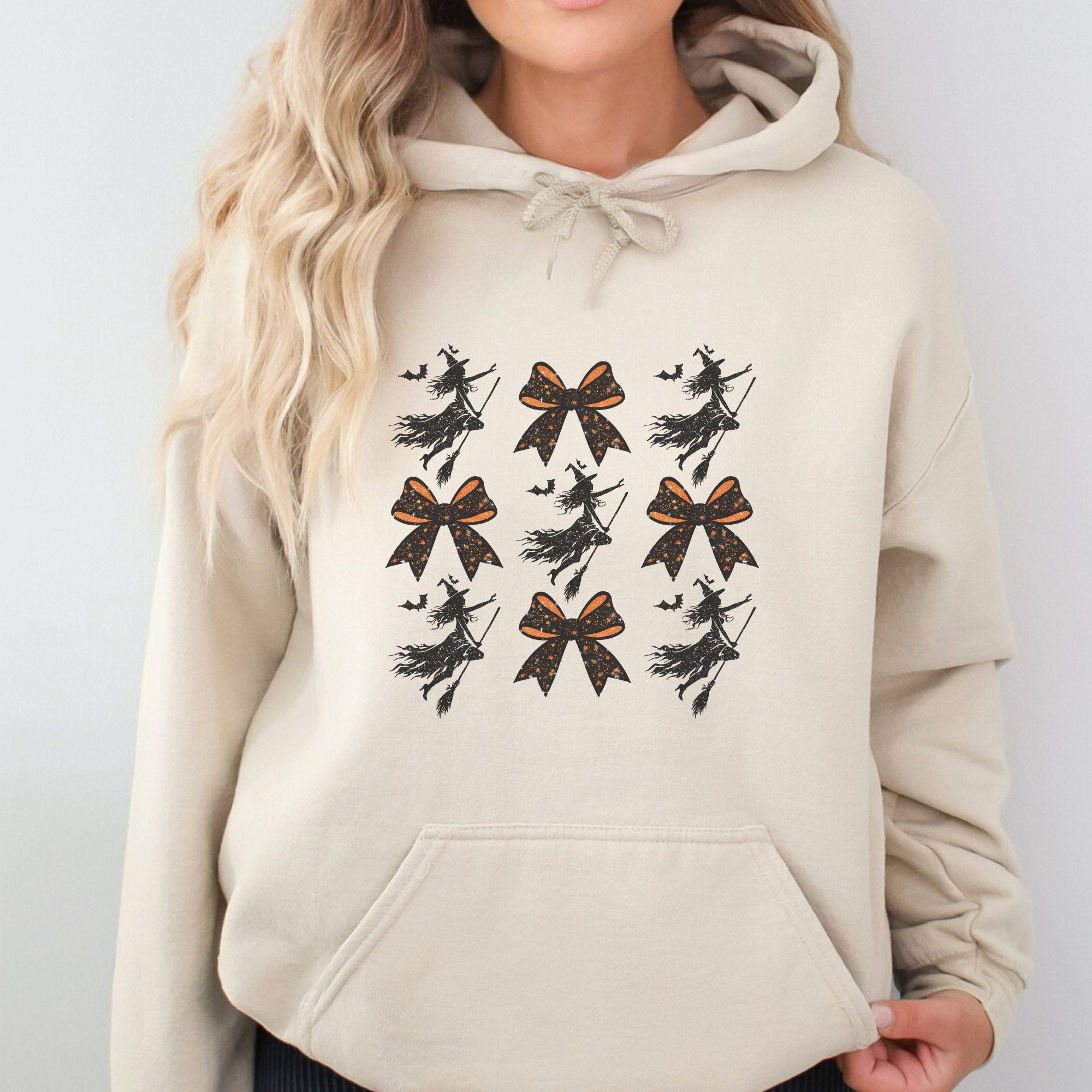 Witch Coquette Halloween Graphic Hoodie - Trendznmore