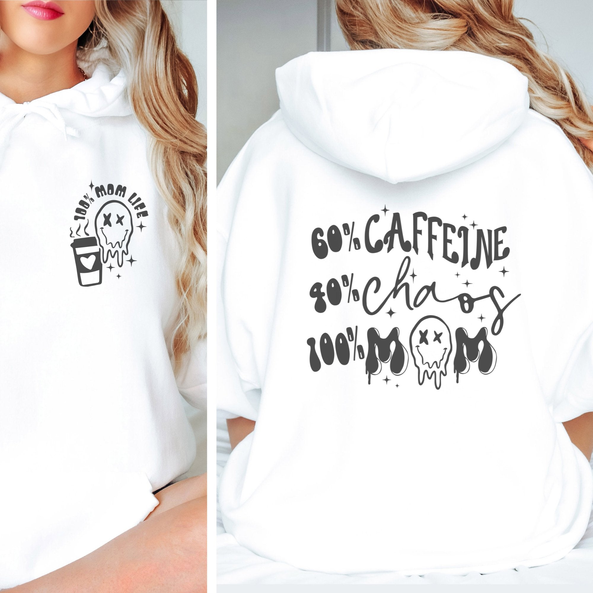 100% Mom Life Hoodie - Trendznmore