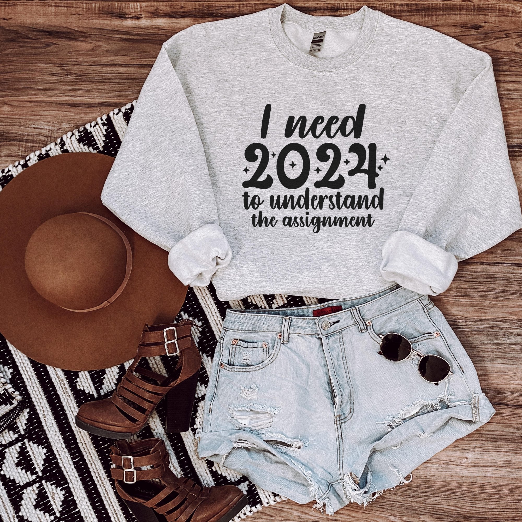 2024 Understand the Assignment New Years Sweatshirt - Trendznmore