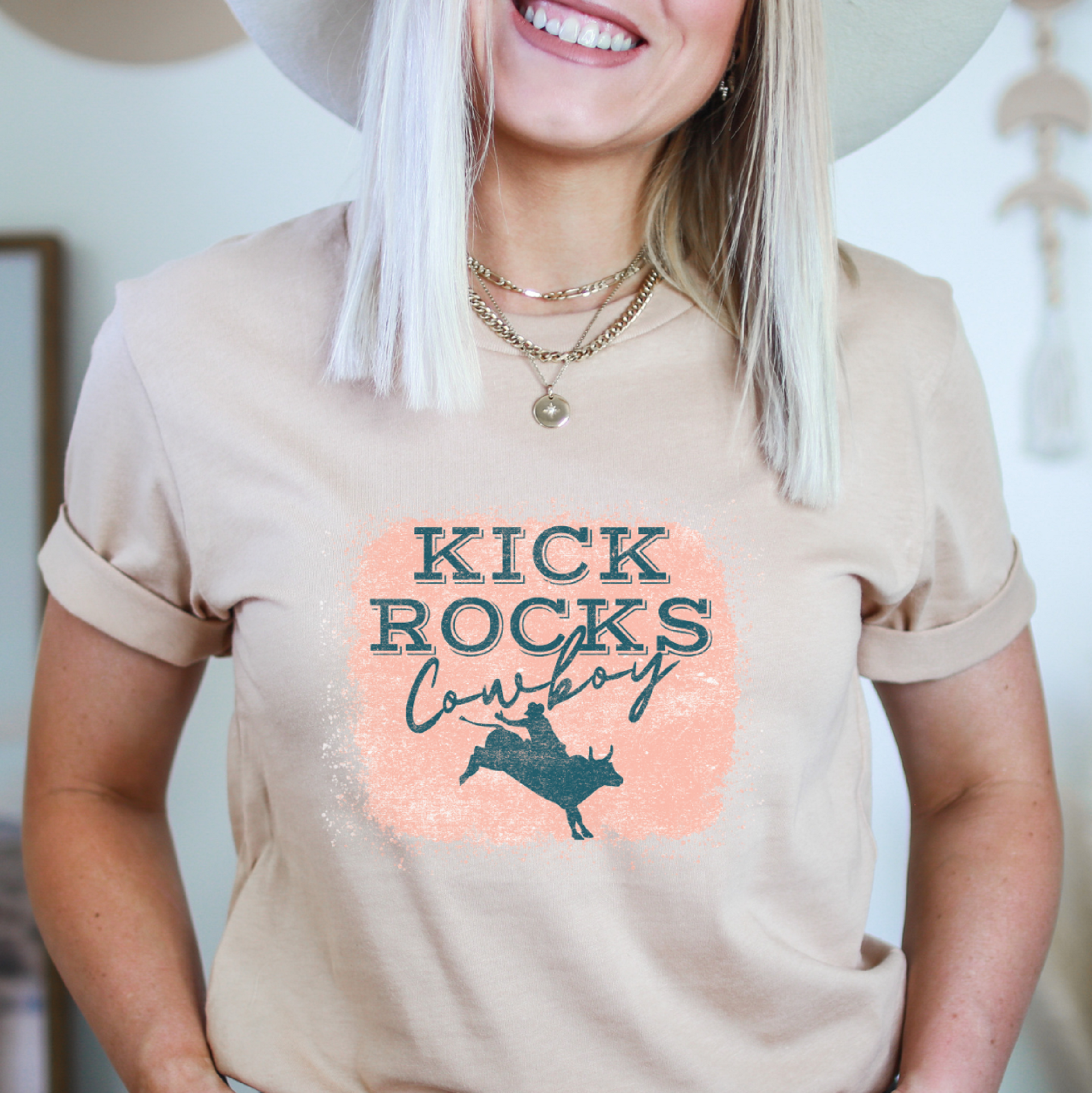 Kick Rocks Cowboy T-Shirt