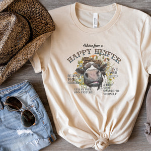 Advice from a Heifer T-Shirt - Trendznmore