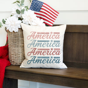 America Stacked Pillow Cover - Trendznmore
