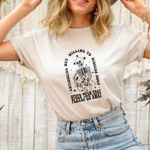 Antisocial But Will Discuss Dogs T-Shirt - Trendznmore