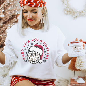 Baby It's Cold Outside Christmas Sweatshirt - Trendznmore