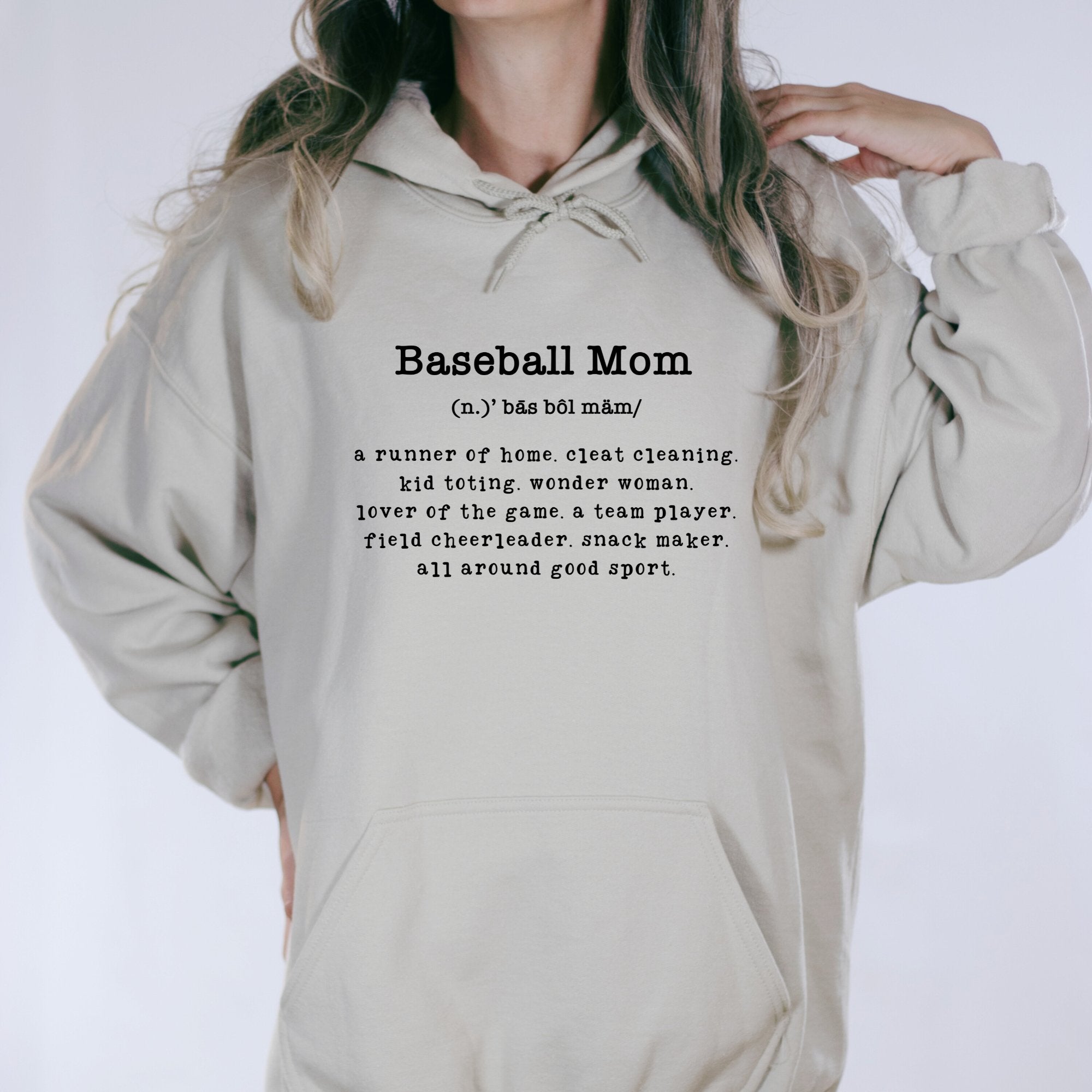 Baseball Mom Definition Hoodie - Trendznmore