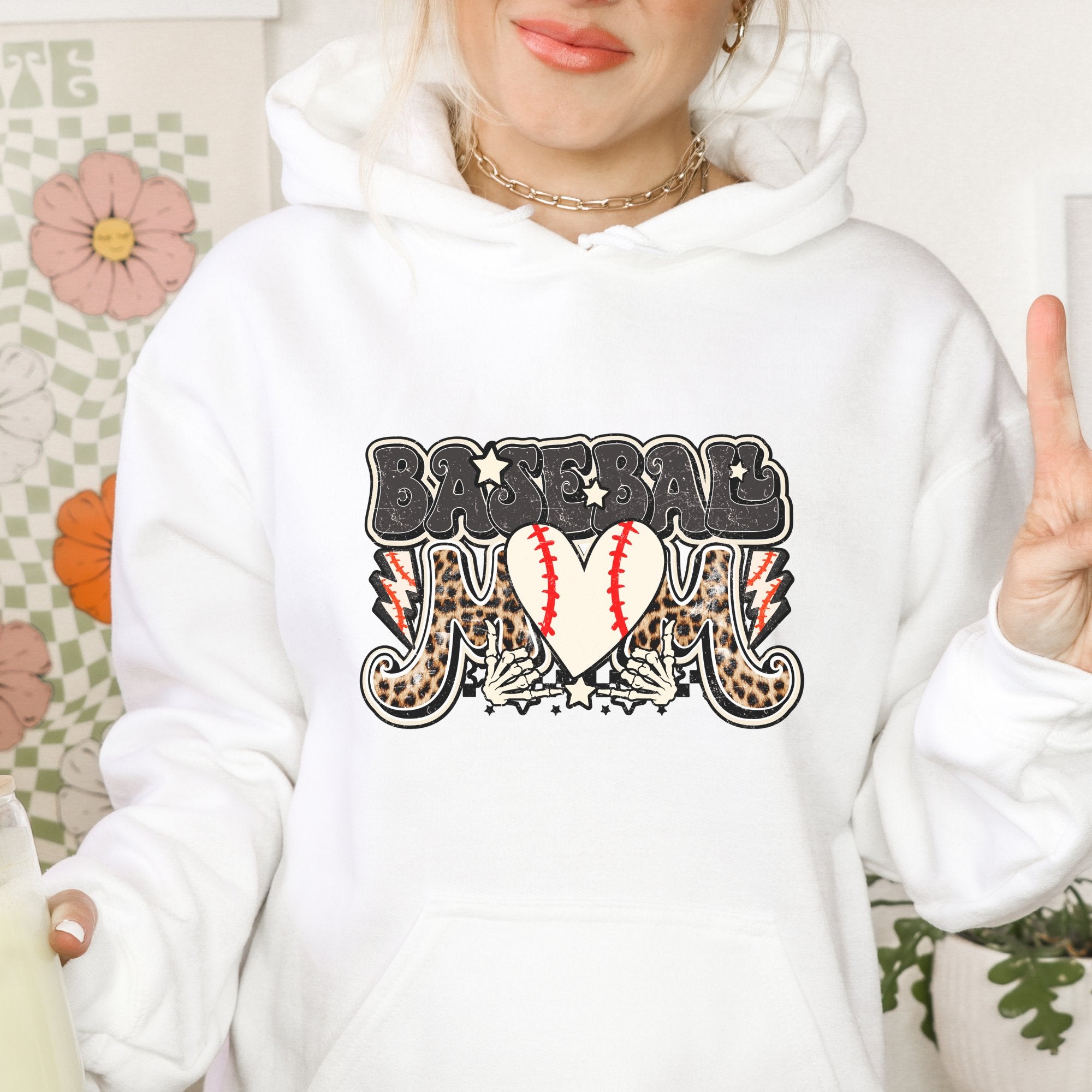 Baseball Mom Hoodie - Trendznmore