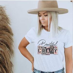 Beautiful Crazy Country Western T-Shirt - Trendznmore