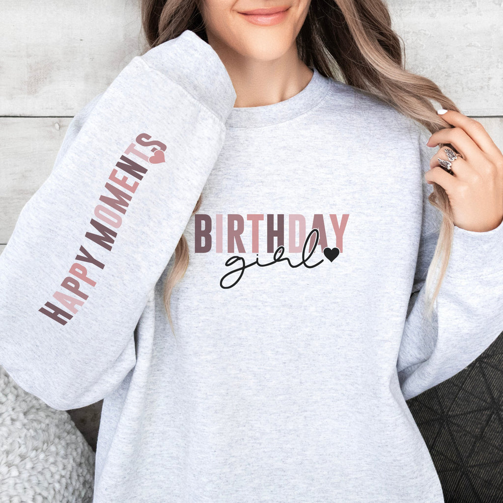 Birthday Girl Crewneck Sweatshirt - Trendznmore