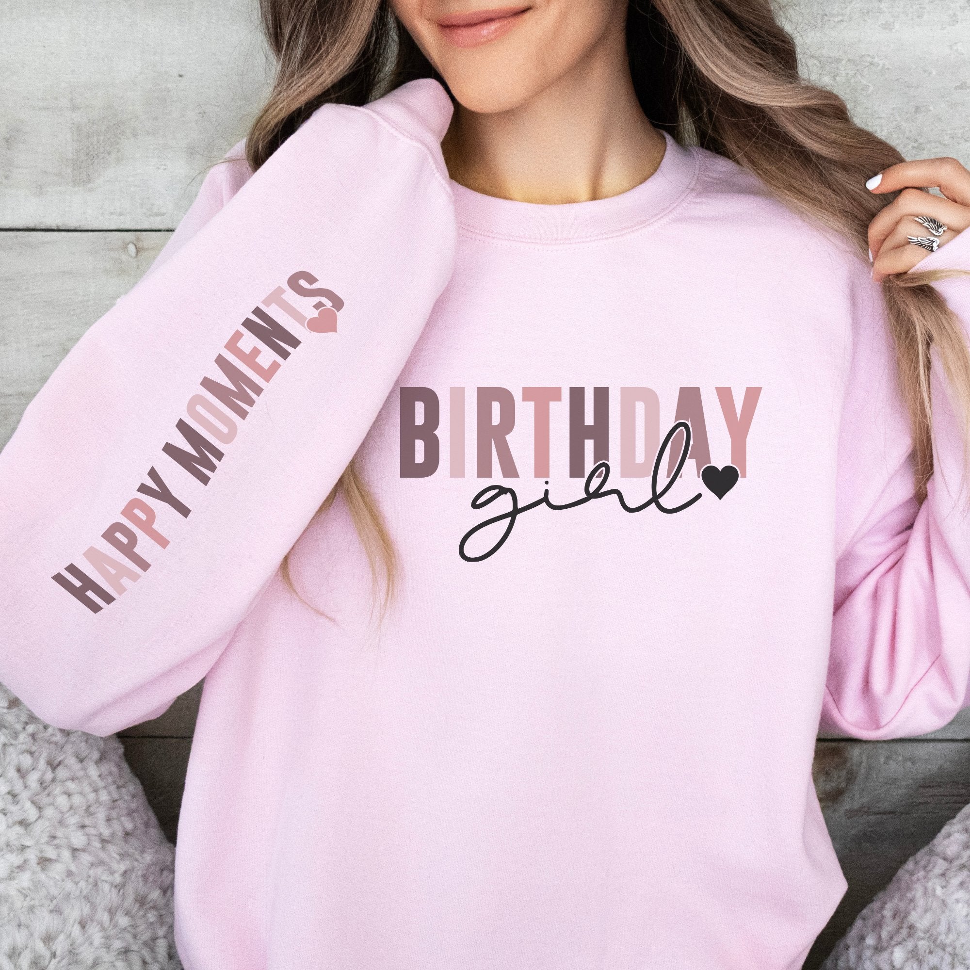 Birthday Girl Crewneck Sweatshirt - Trendznmore