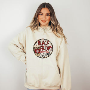Black Friday Shopping Squad Hoodie - Trendznmore