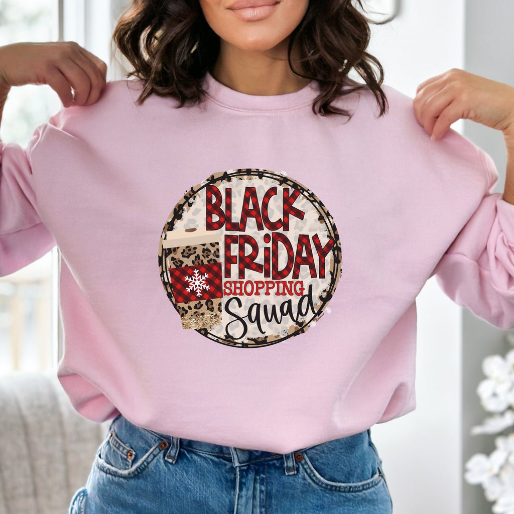 Black Friday Shopping Squad Sweatshirt - Trendznmore